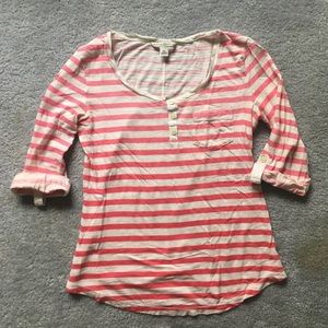 CLEARANCE! Banana republic pink ombré top - XS